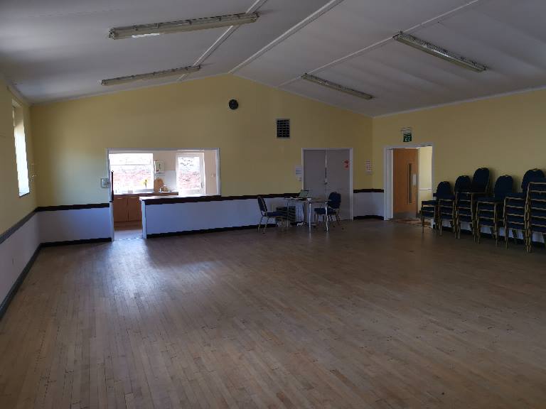 Abbey Hall internal view of main room